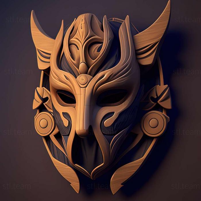 3D model Utawarerumono Mask of Deception game (STL)